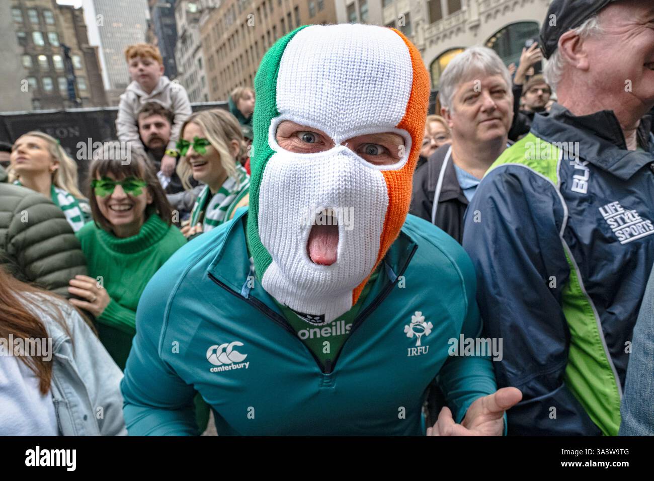 st pattys parade new york 2025 route