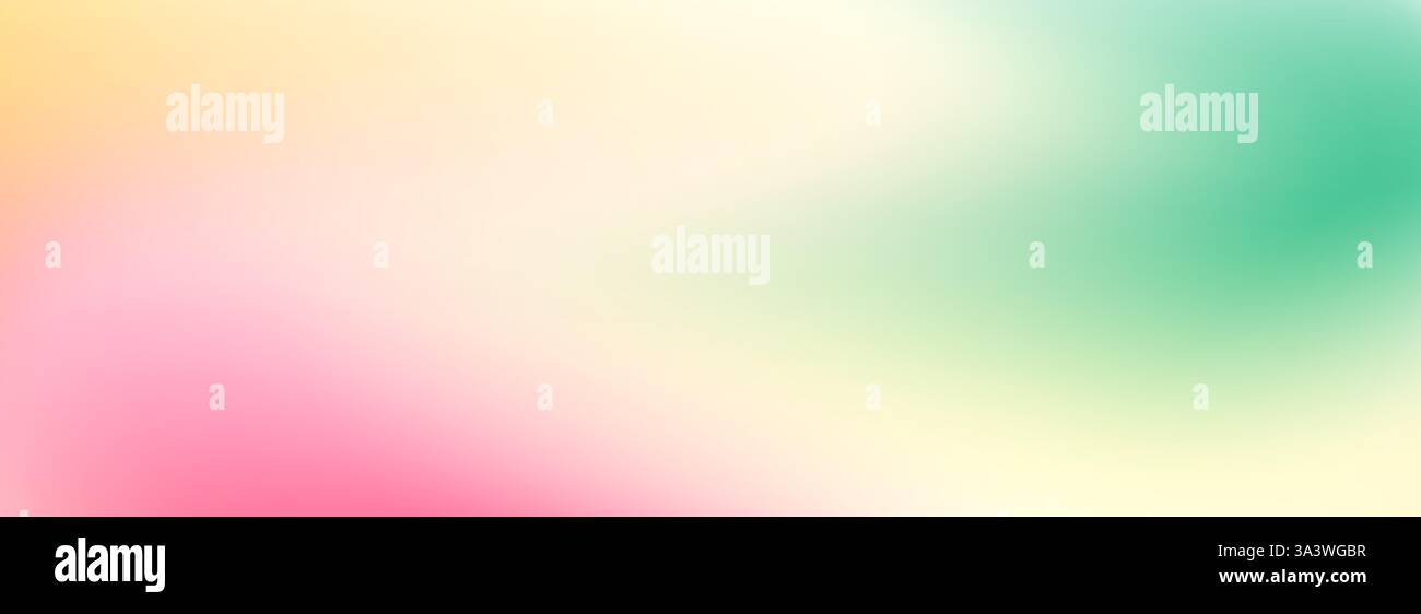 Green and pink smooth gradient. Springtime color blur background ...