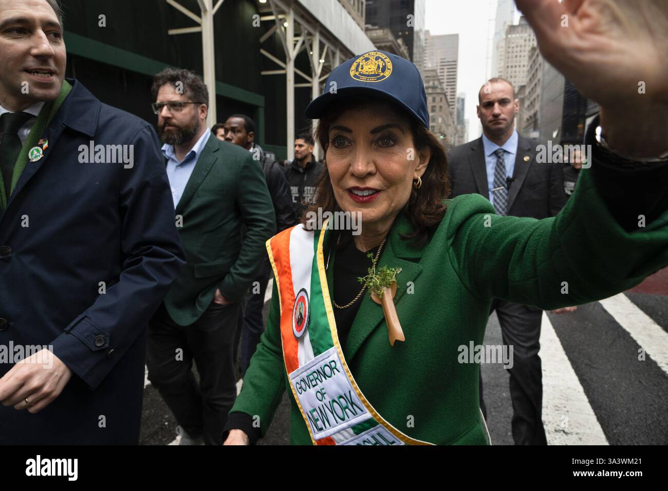 st pattys parade new york 2025 route