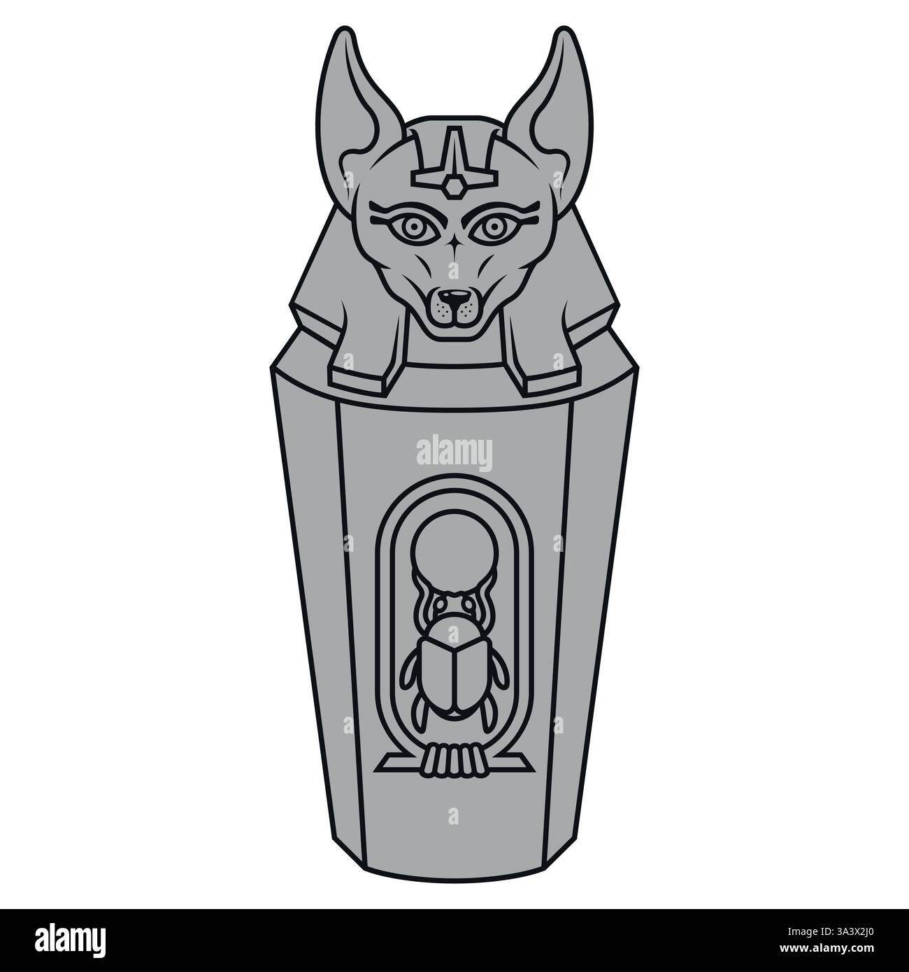 Ancient egyptian mummies Stock Vector Images Alamy