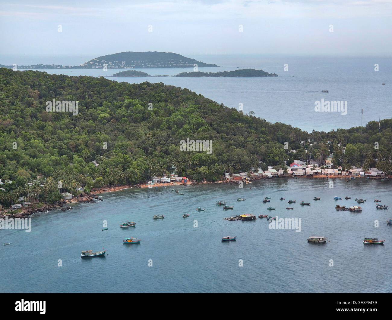 Archipelago in southeast Asia. - Smartphone Captured Stock Image