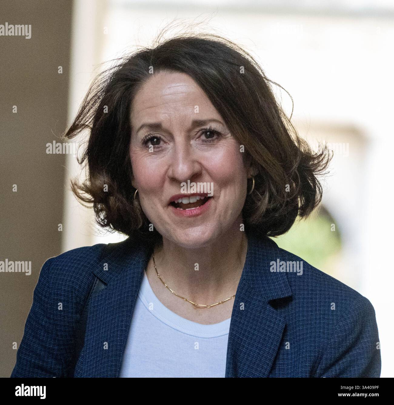 London UK 18 Mar 2025 Liz Kendal, Work & Pensions Secretary, arrives at ...