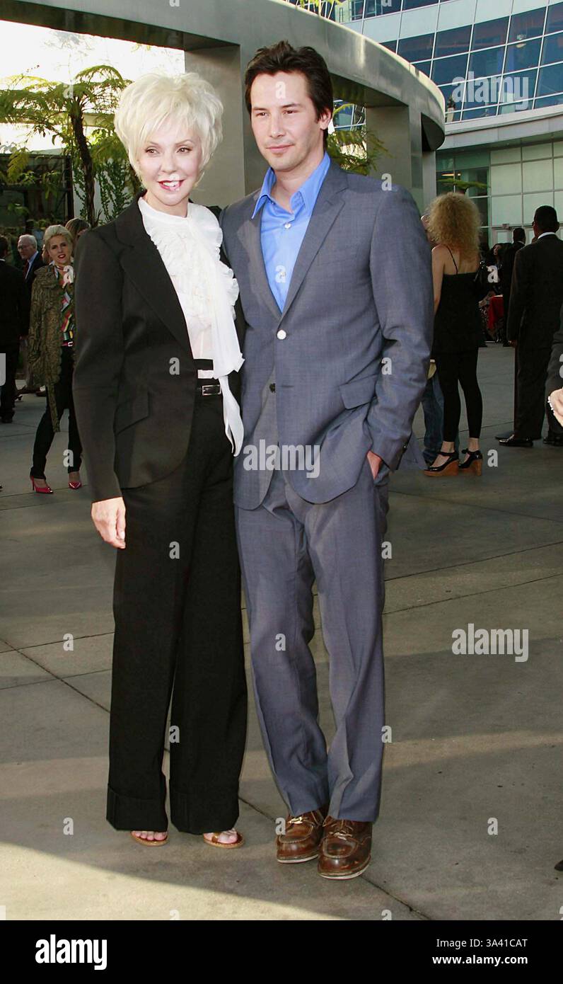 June 13, 2006 - Hollywood, CALIFORNIA, USA - KEANU REEVES AND HIS ...