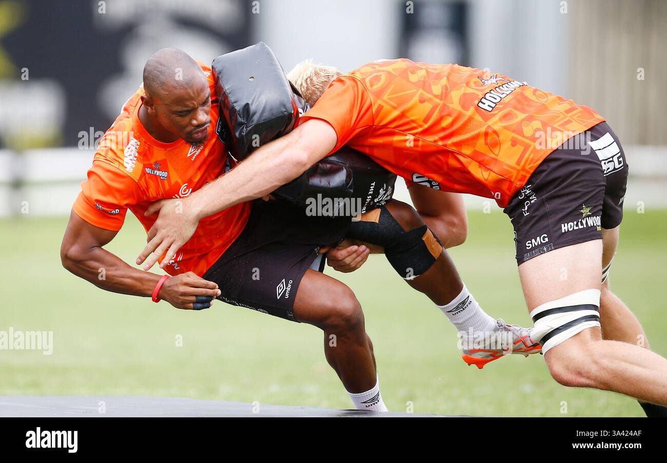 Durban, South Africa. 18th Mar, 2025. Corne Rahl of the Hollywoodbets ...
