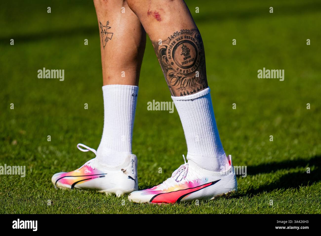 Football tattoo hi-res stock photography and images - Alamy, image size:1300x956