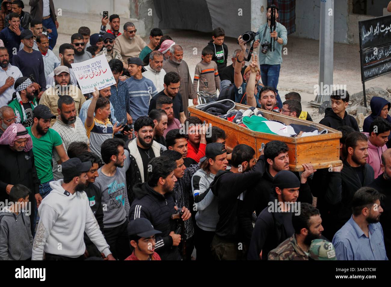 Akrad The body of Muhannad Akrad, one of three people killed in Israeli ...