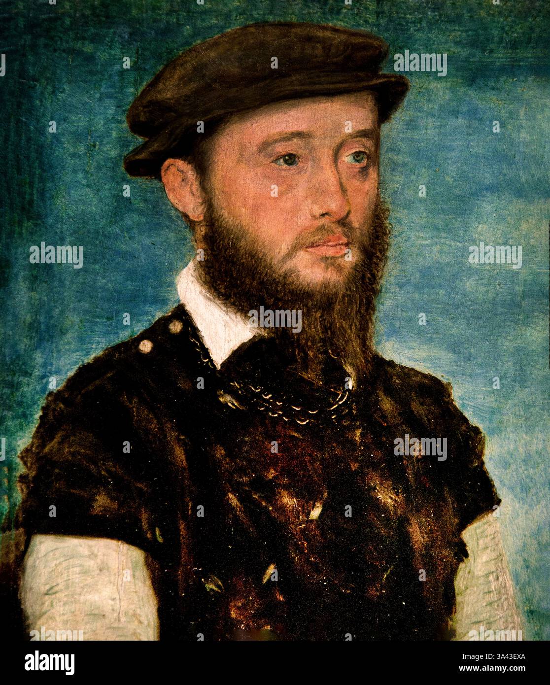 Jean de Bourbon Vendome 1550 by Corneille de Lyon 1534, France, French, Fine Art, Louvre France French  Fine Art  Museum. ( Jean de Bourbon-Vendôme can refer to several people.  226 / 5.000 Jean de Bourbon-Vendôme k Jean VIII, Count of Vendôme, who lived from 1428 to 1478. There was also a Jean de Bourbon-Enghien (1528-1557), who was Count of Soissons. Finally, there was a Jean de Bourbon-La Marche (1344-1393). Stock Photo