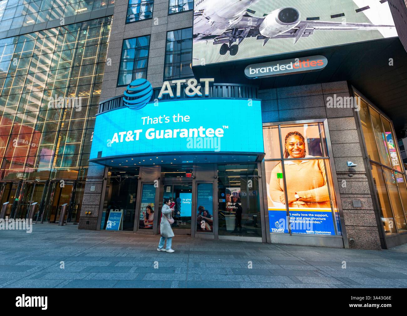 AT&T store in Times Square in New York n Sunday, March 9, 2025 ...