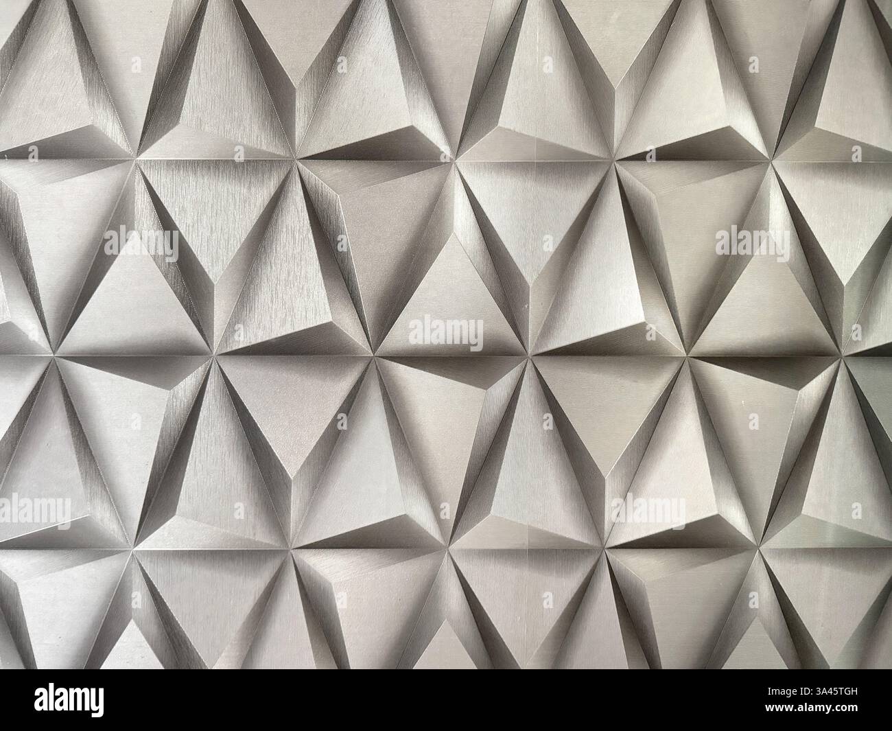 Modern grey 3d geometric wallpaper. Geometrical
