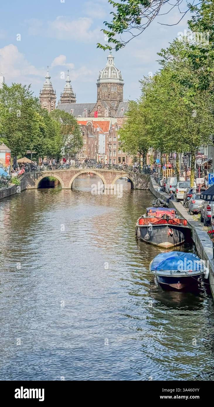 Amsterdam - Smartphone Captured Stock Image