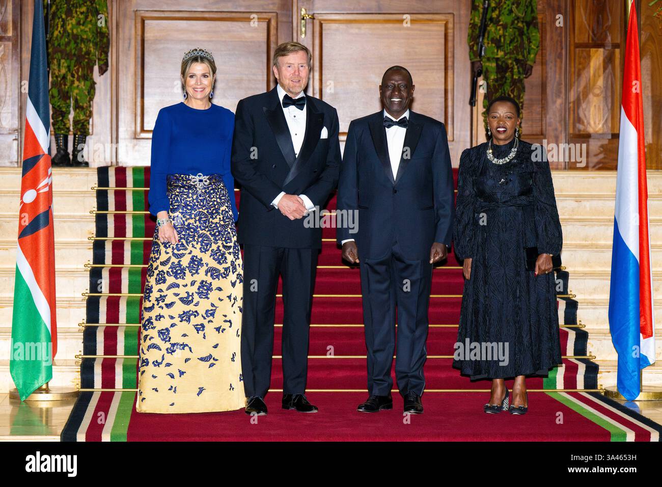 King Willem-Alexander, Queen Maxima, President William Ruto, Rachel ...