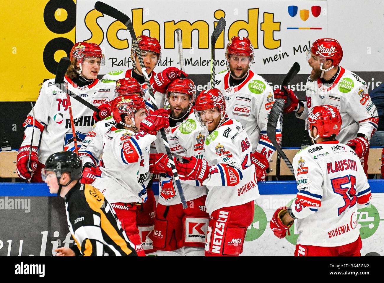 18.03.2025, energie schwaben arena, Kaufbeuren, GER, DEL2, Play-Downs ...