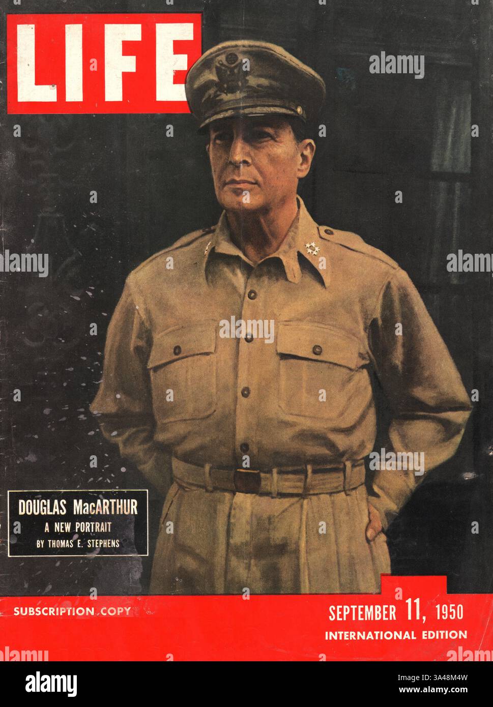 Macarthur Command Magazine 1950 life magazine douglas macarthur hi-res stock photography and ...