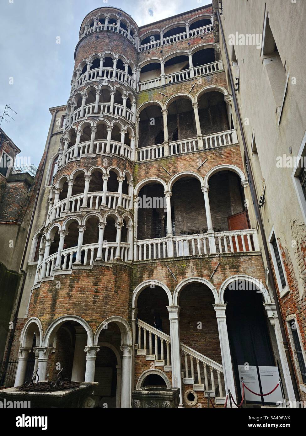 Venice landscapes from a rainy day - Smartphone Captured Stock Image