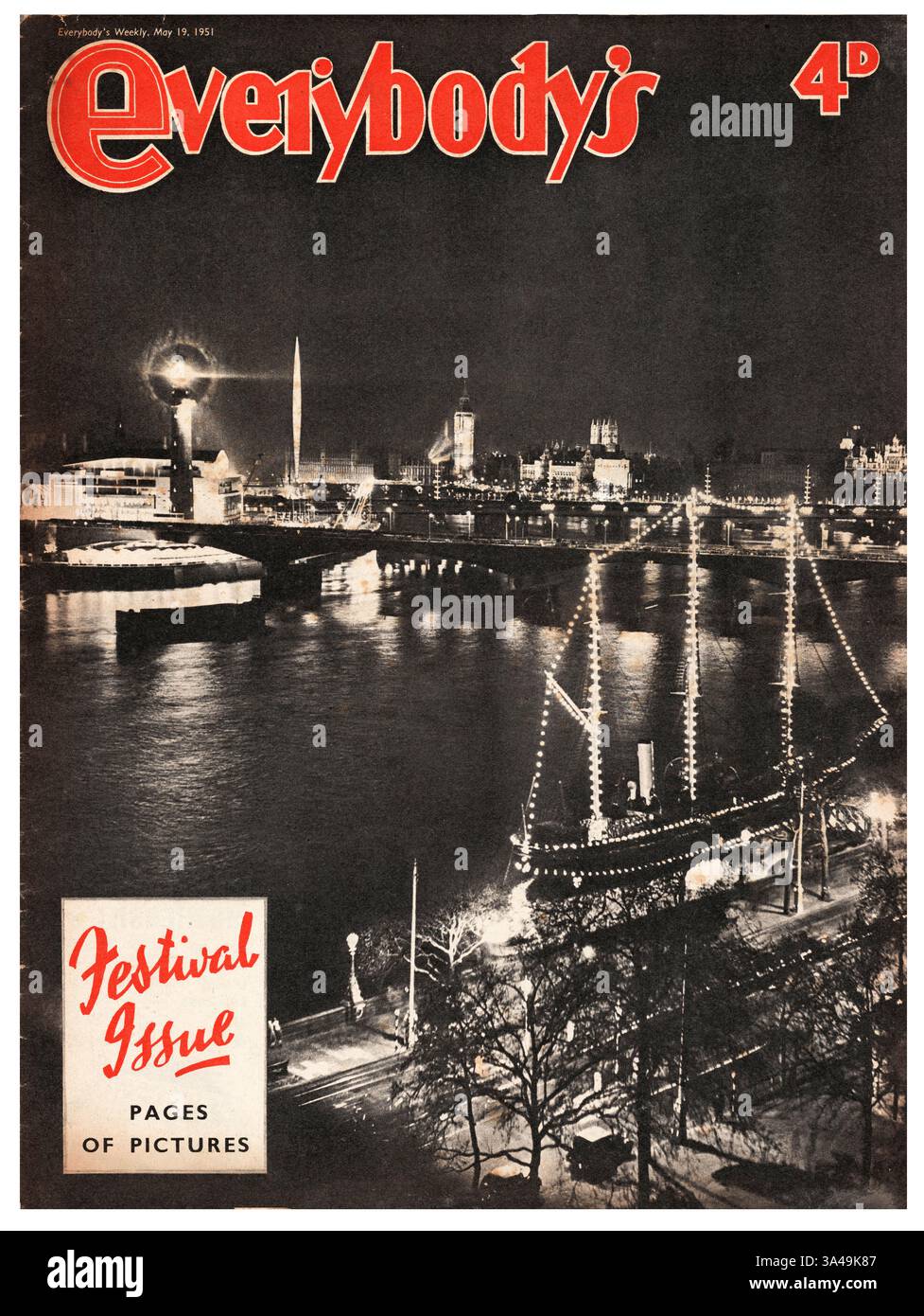 1951 everybodys festival of britain hi-res stock photography and images ...