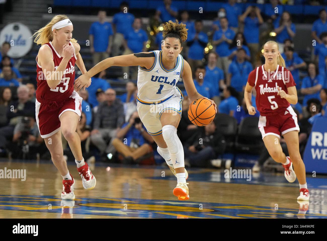 Los Angeles, United States. 29th Dec, 2024. UCLA Bruins guard Kiki Rice ...