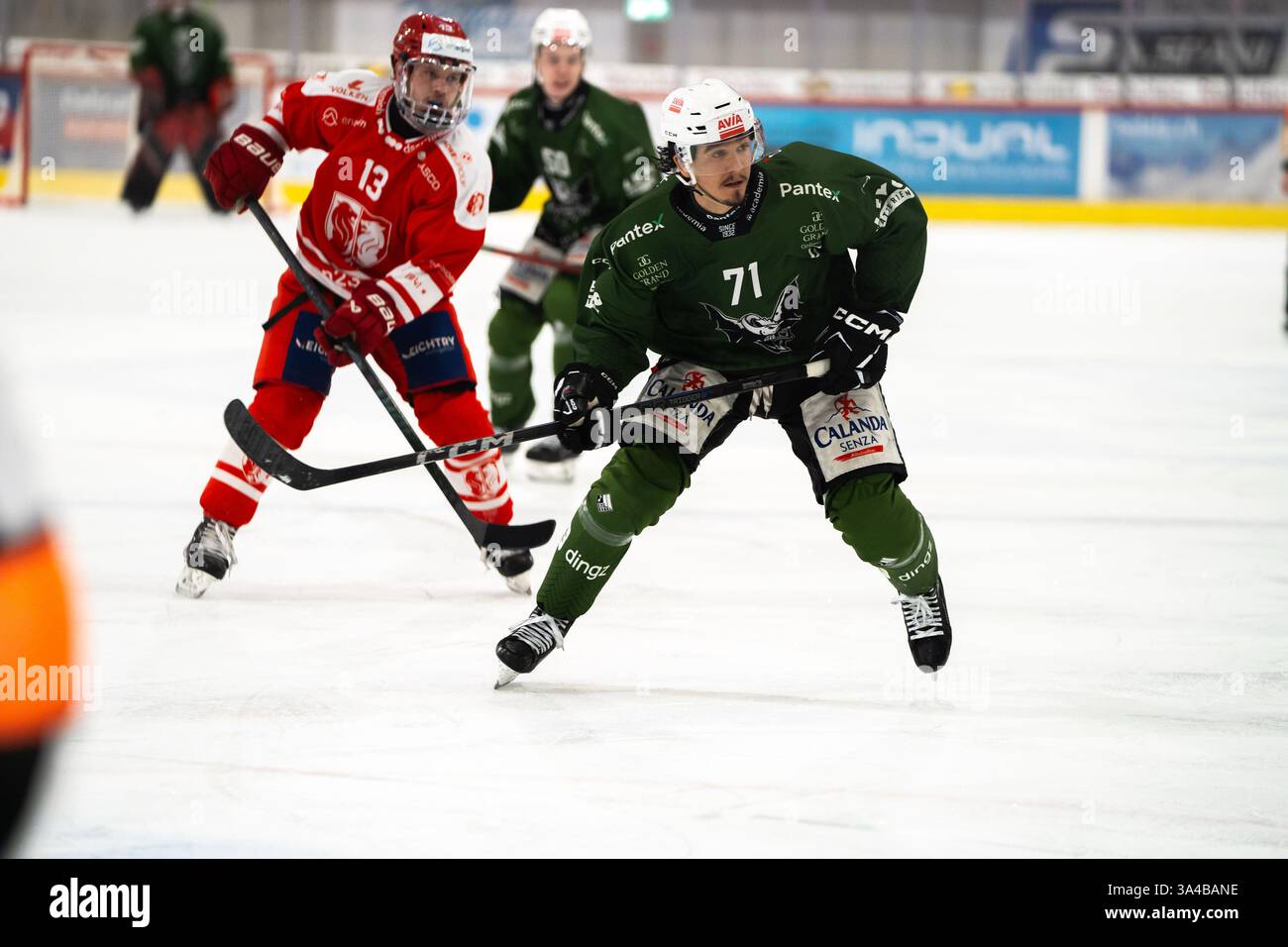 Visp Images Visp, Schweiz, 18.03.2025 Playoff Final Game 2 Sky Swiss League - EHC ...