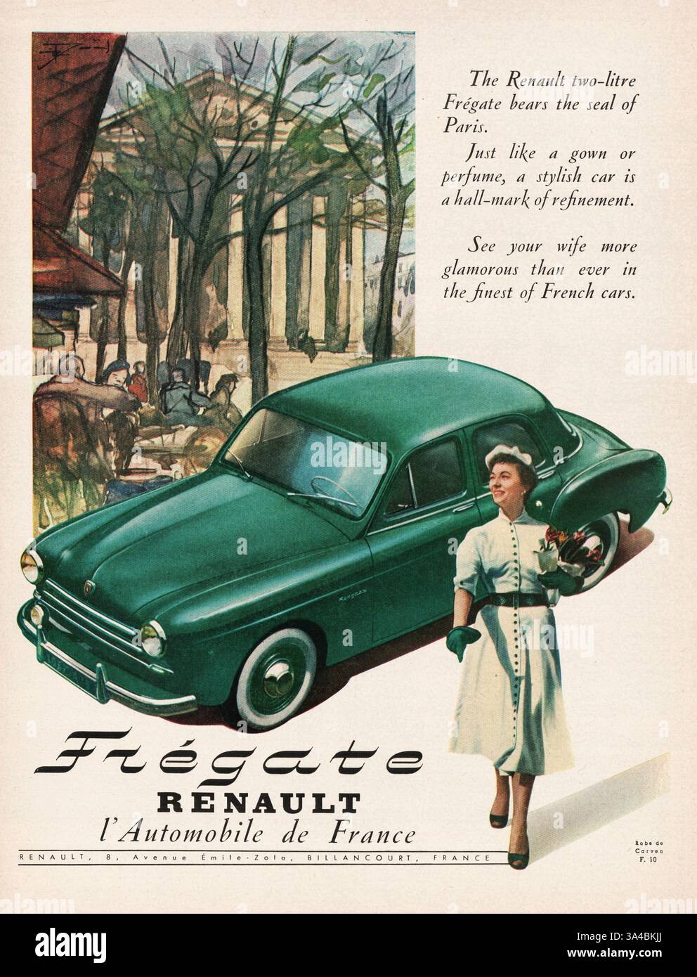 Renault advert hi-res stock photography and images - Alamy