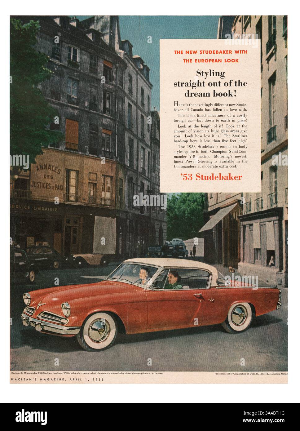 Studebaker 1953 hi-res stock photography and images - Alamy