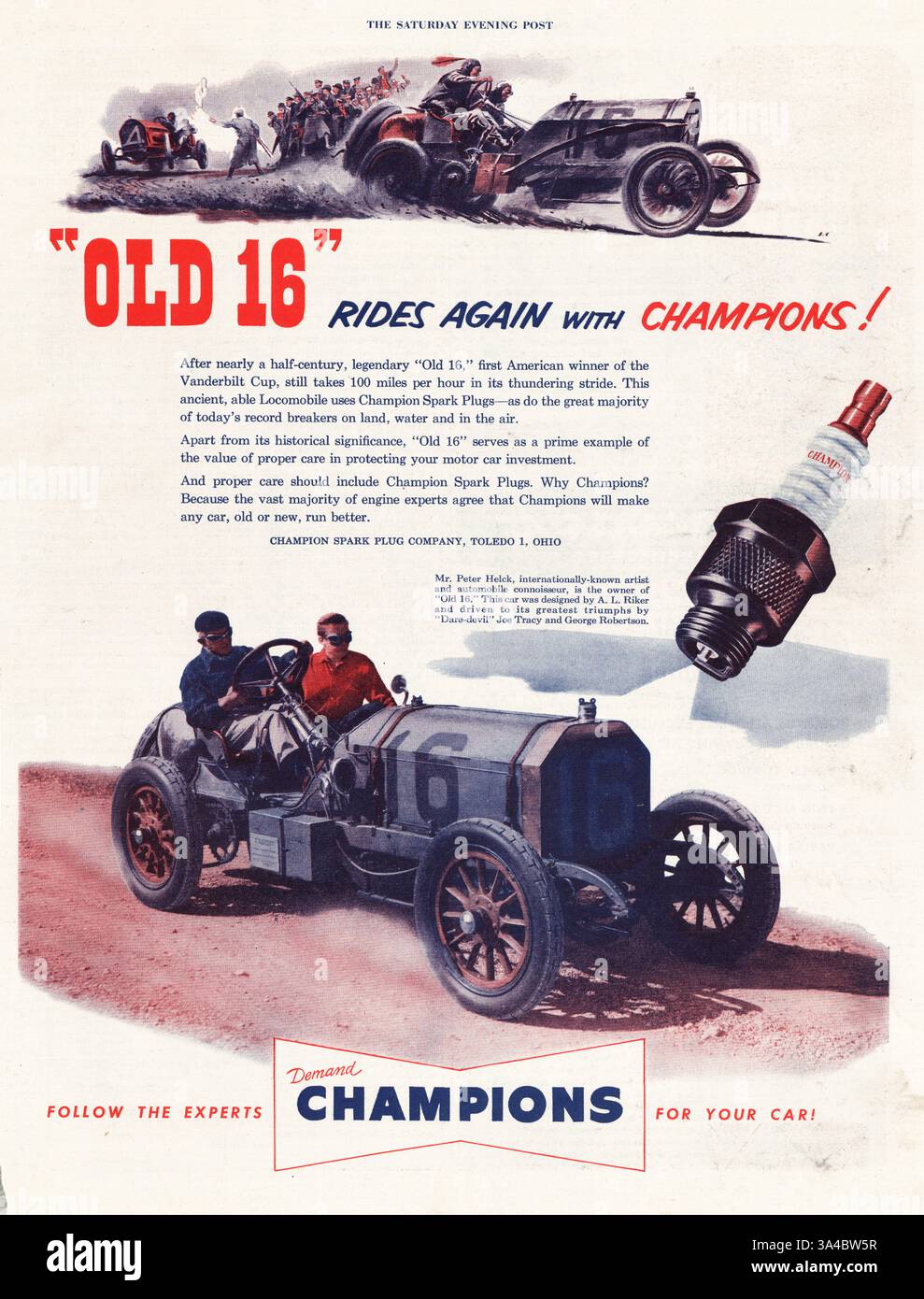 Champion spark plugs hi-res stock photography and images - Alamy