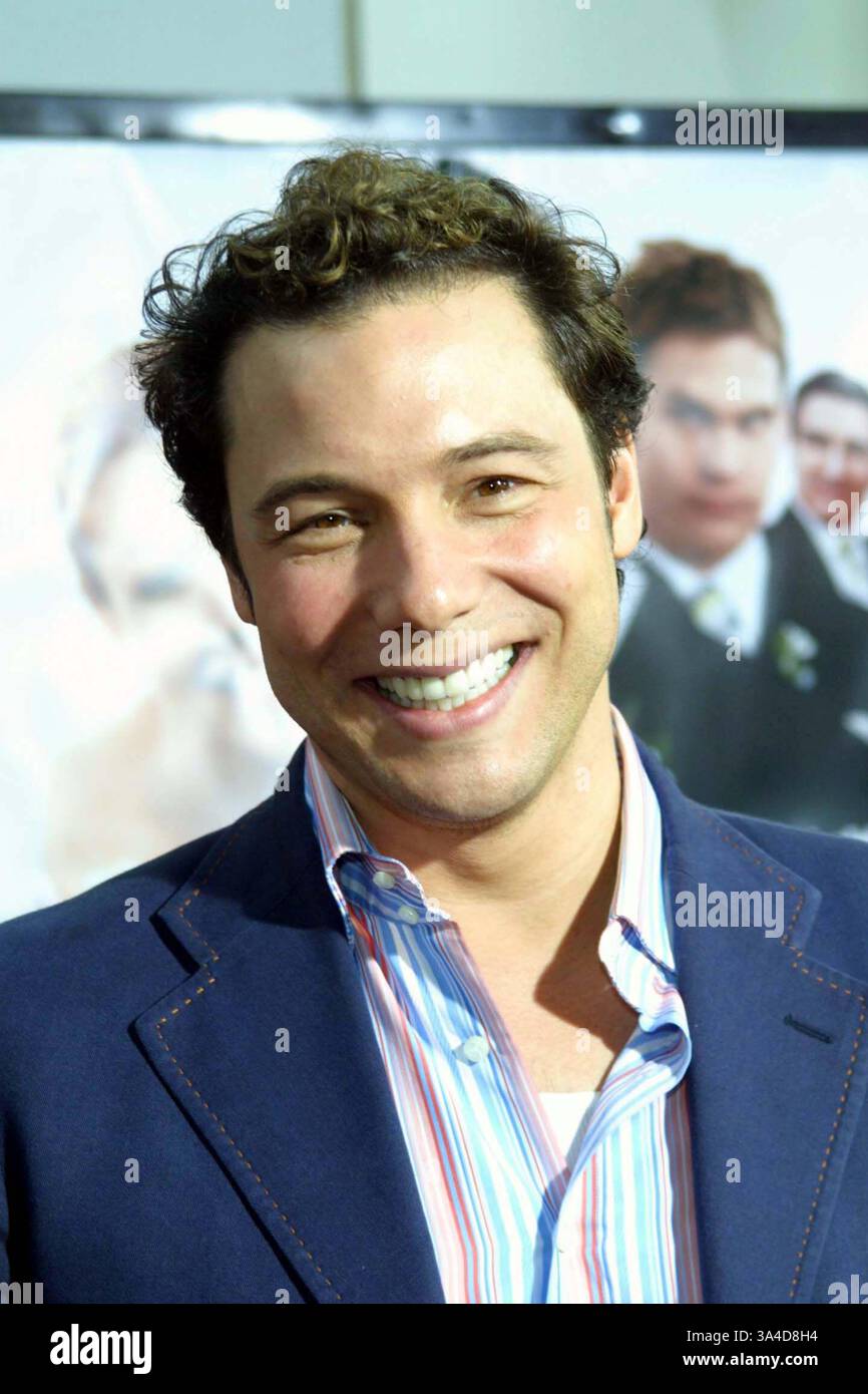 July 24, 2003 - K31261TR                                                                          7/24/03.PREMIERE OF ''AMERICAN  WEDDING''     . AT UNIVERSAL STUDIO HOLLYWOOD CA. .ROCCO DISPIRITO. TOM RODRIGUEZ/(Credit Image: © Globe Photos/ZUMAPRESS.com) Stock Photo