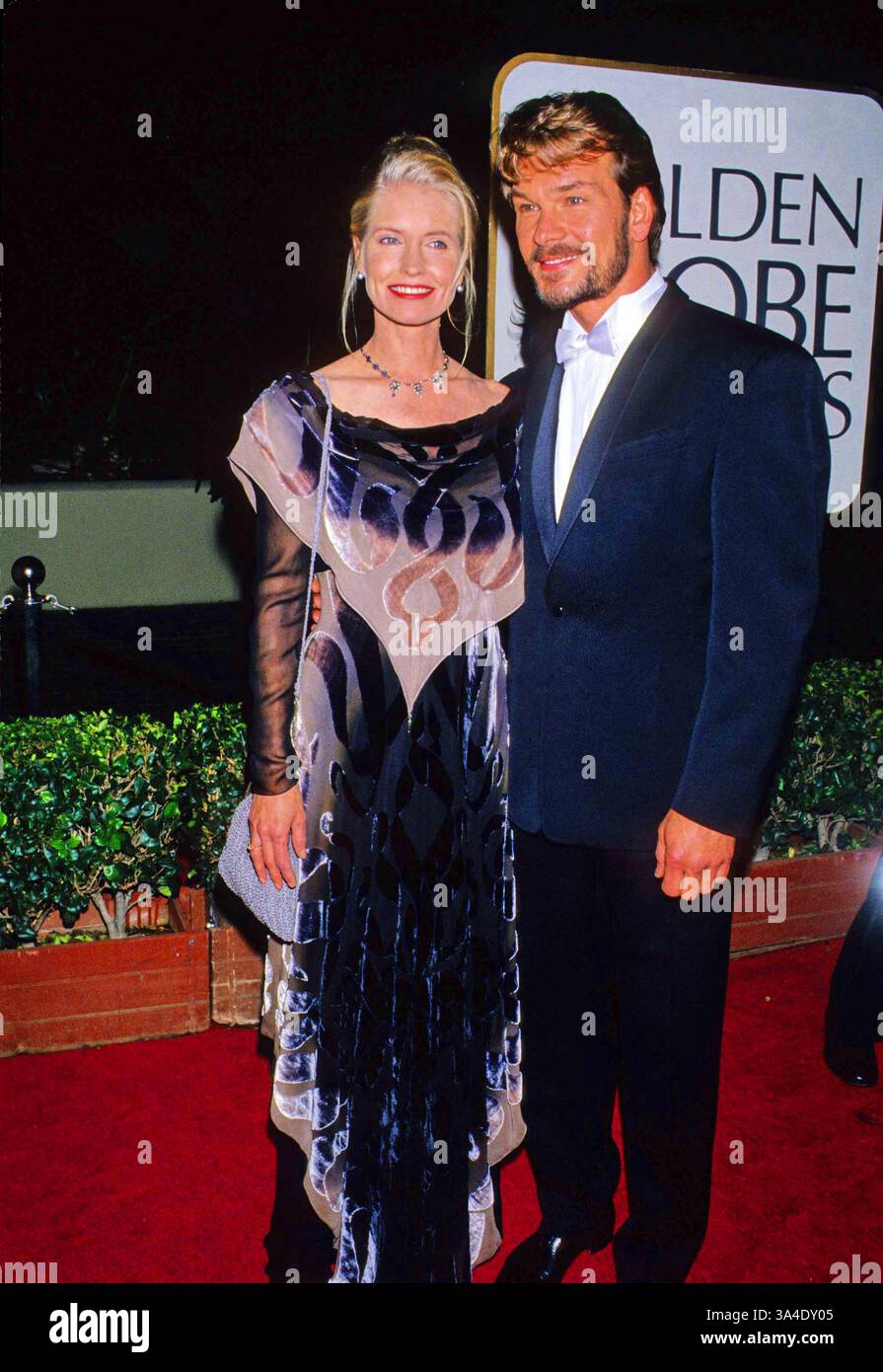 Mar. 6, 2008 - PATRICK SWAYZE WITH HIS WIFE LISA NIEMI 1995. LISA ROSE ...