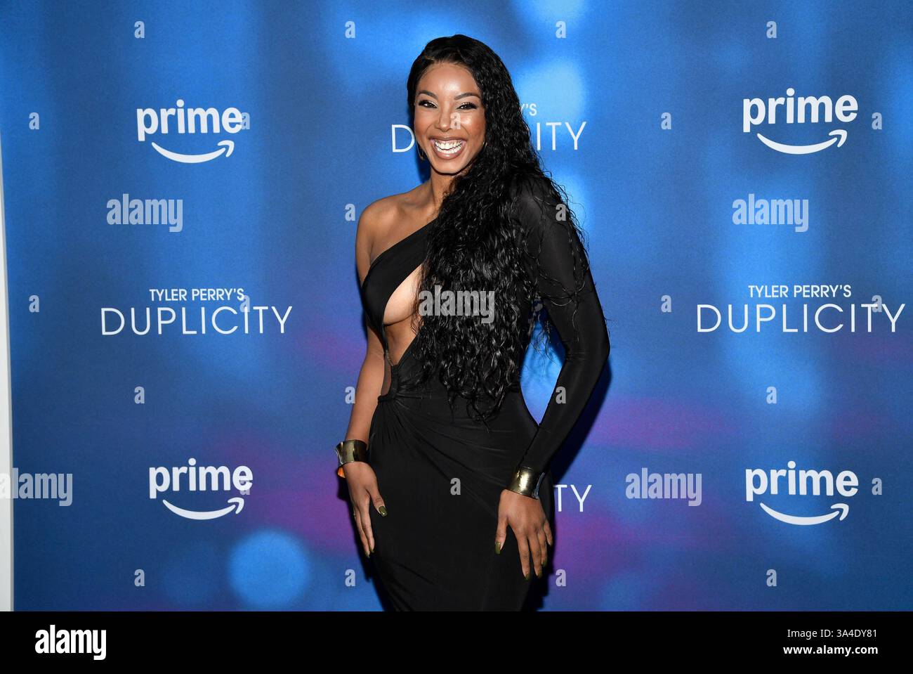 Kearia Schroeder attends the premiere of "Tyler Perry's Duplicity" at