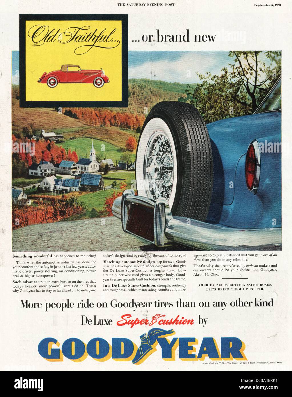 Advert goodyear tyres hi-res stock photography and images - Alamy
