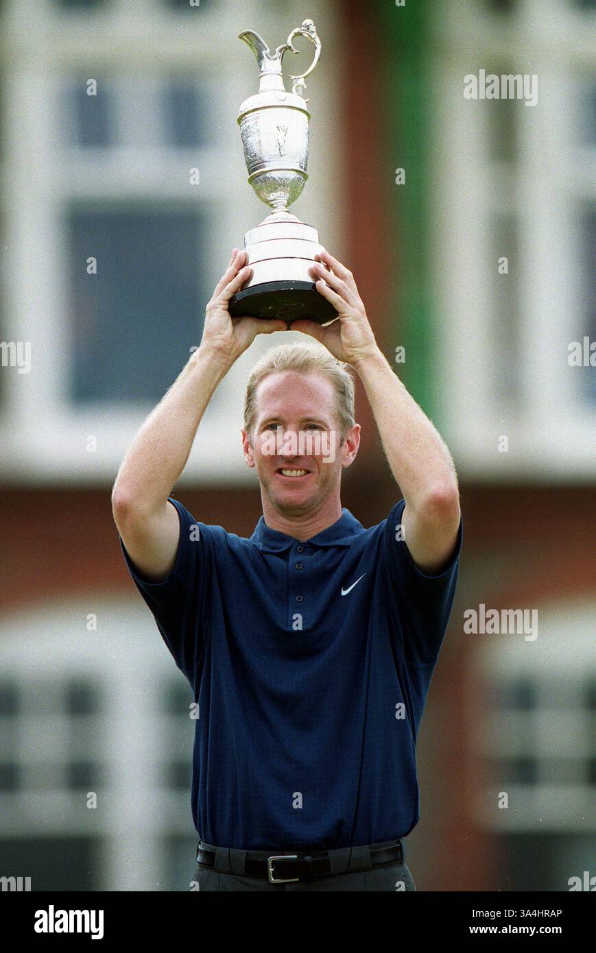 David duval the open champion 2001 the hi-res stock