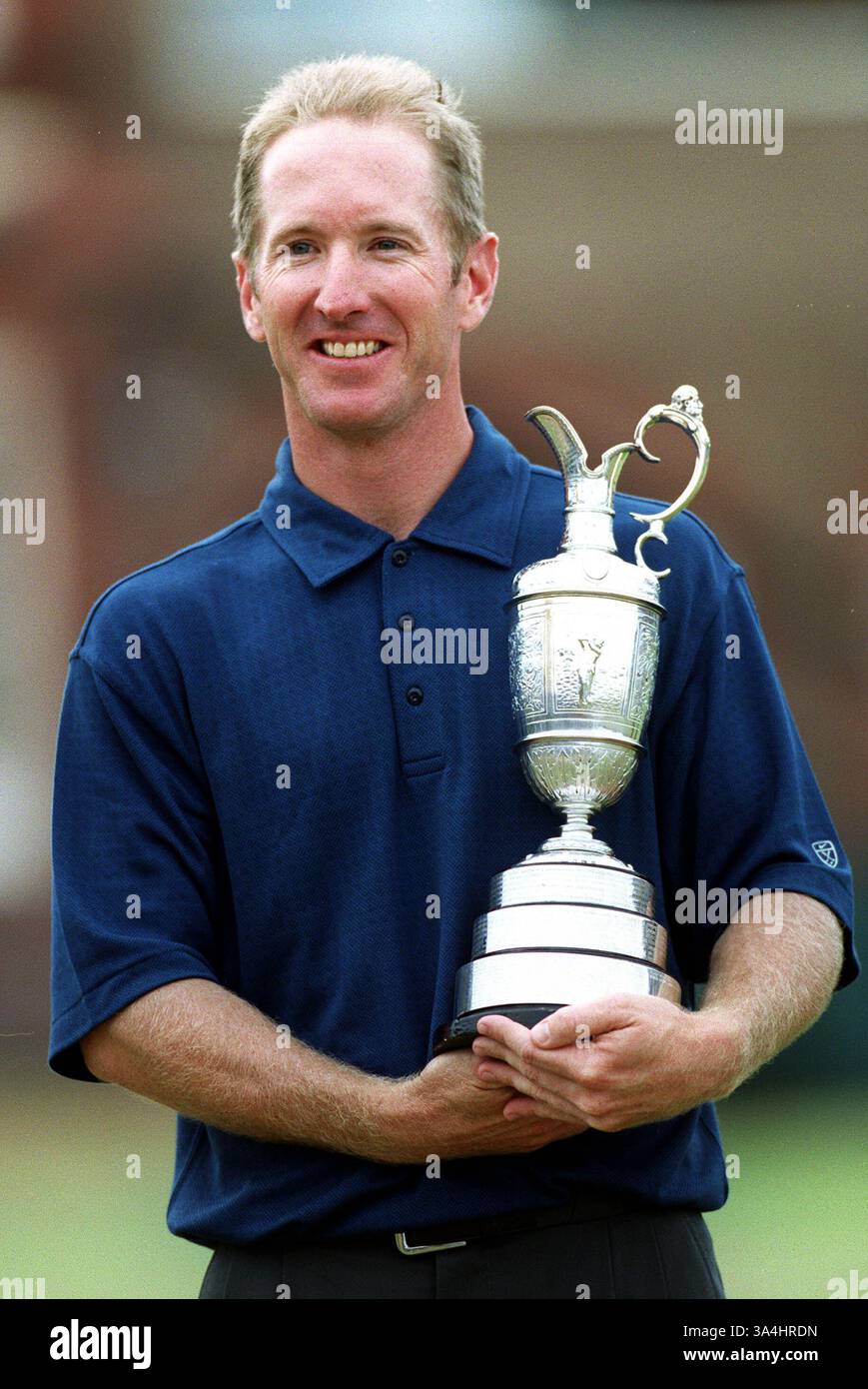 David duval the open champion 2001 the hi-res stock
