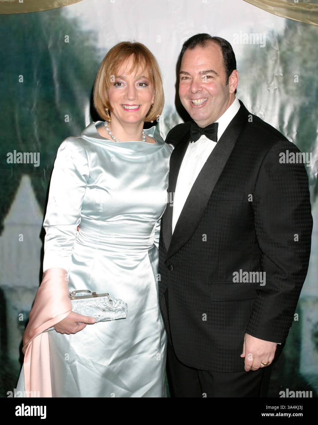 Apr. 16, 2008 - 12 April 2008 - White Plains, NY, USA - Tina Radziwell and Peter Martino attends The 63rd Boys' Towns of Italy ''Ball of the Year'' held at the Ritz Carlton Hotel.  Credit:  Anthony G. Moore/   K57848AGM.(Credit Image: © Globe Photos/ZUMAPRESS.com) Stock Photo