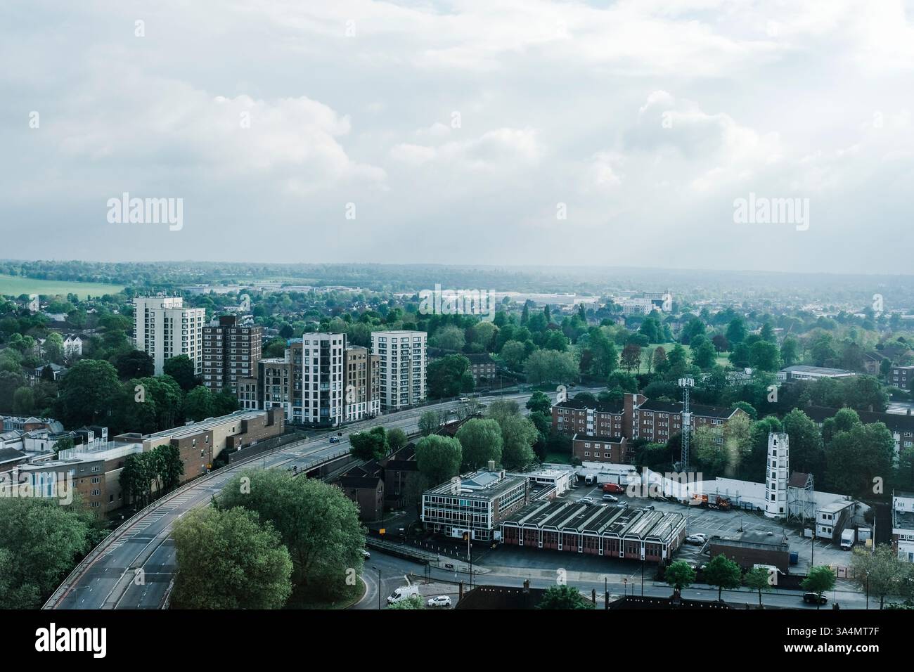 A view of Croydon town centre Stock Photo - Alamy