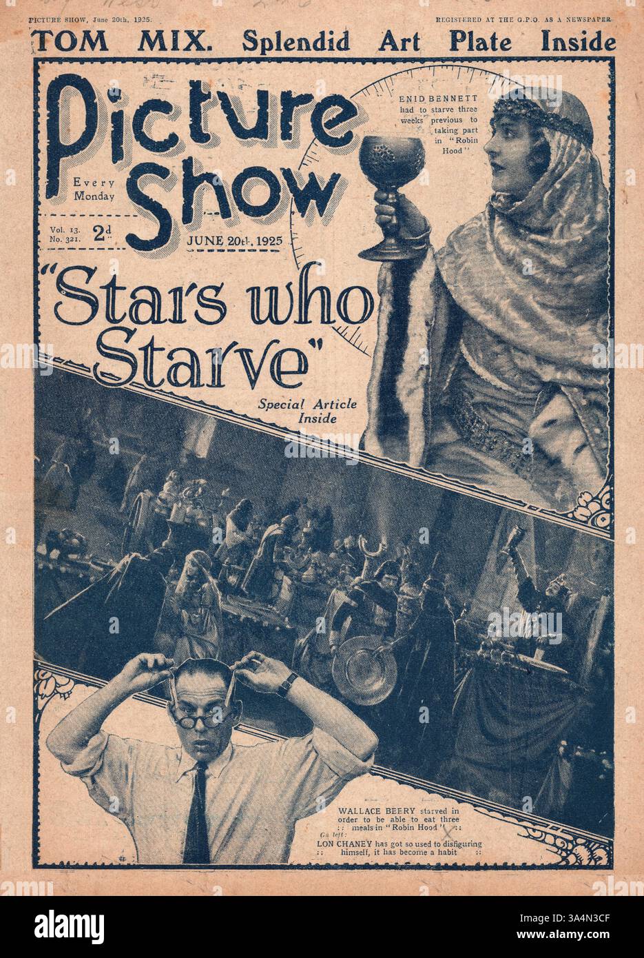 1925 picture show stars who starve hi-res stock photography and images ...