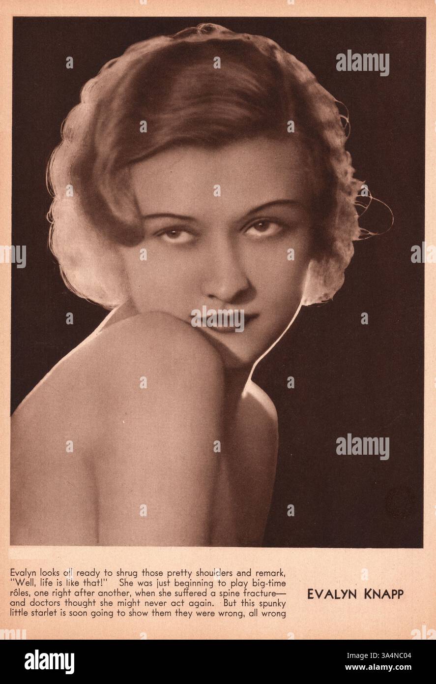 Evalyn knapp hi-res stock photography and images - Alamy, image size:887x1390