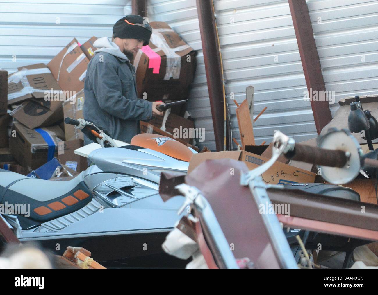 Destroyed storage unit hi-res stock photography and images - Alamy
