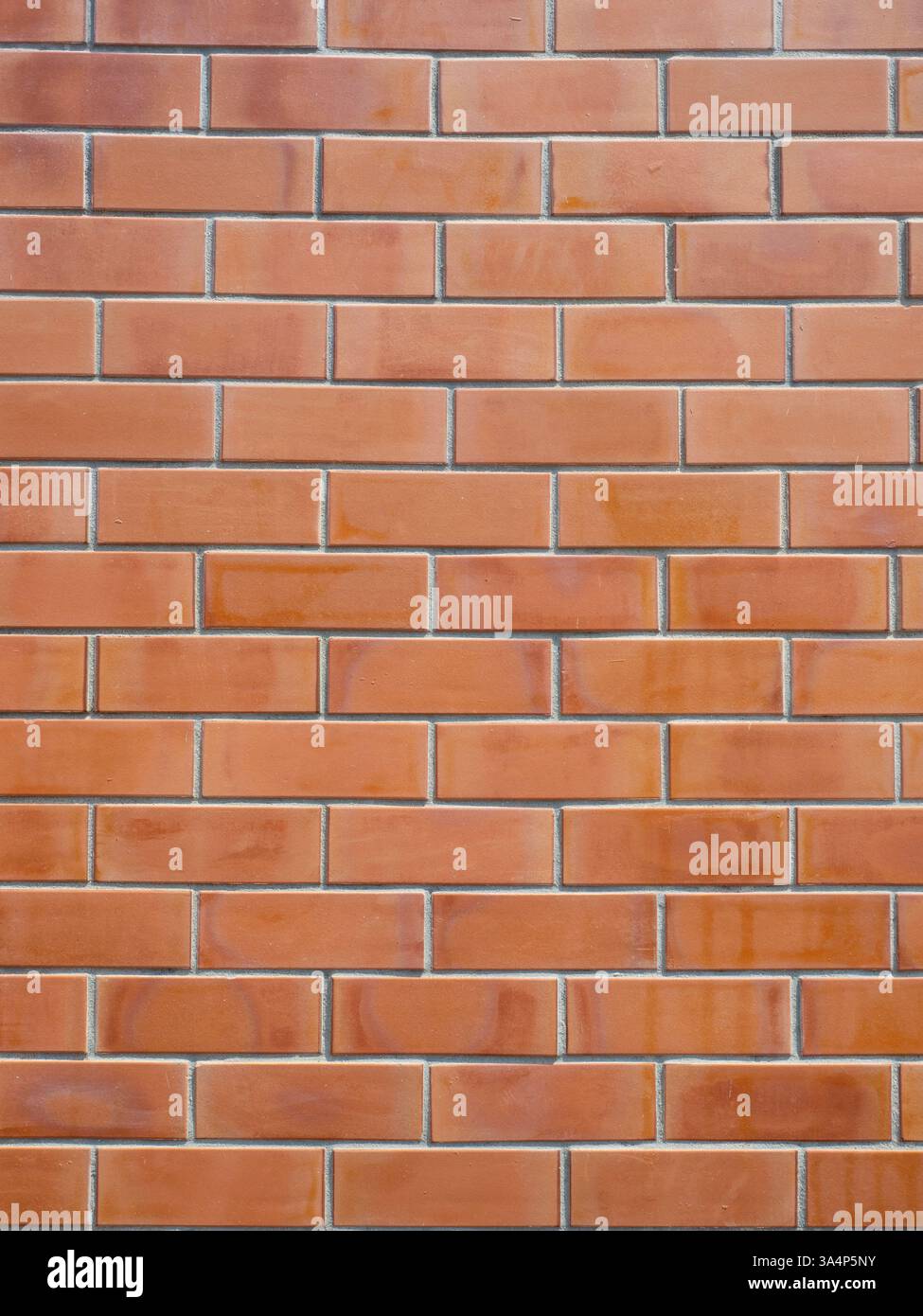 Red Bricks wall Pattern for Background Stock Photo - Alamy