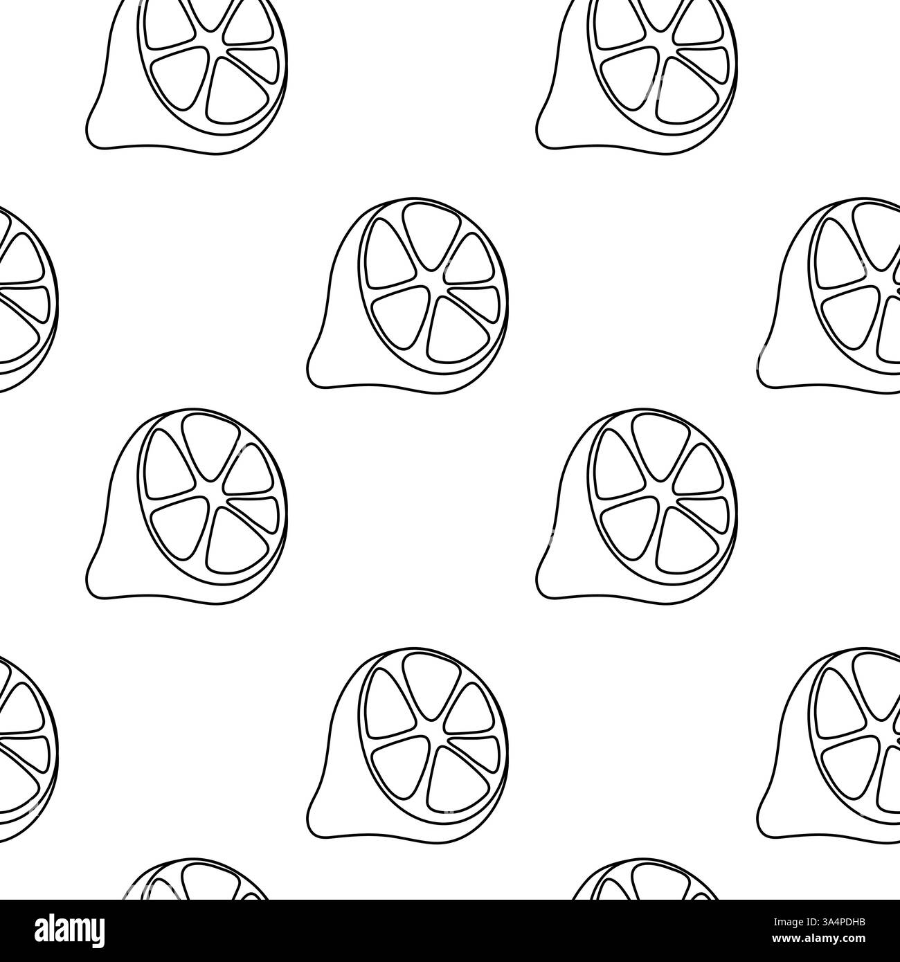 Pattern of sliced limes on a white background Stock Vector Image & Art ...