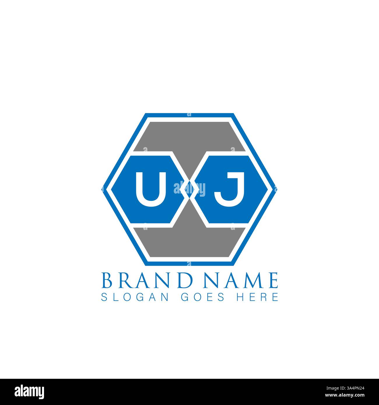 UG Unique modern flat abstract geometric initials vector letter logo design. UG monogram logo. Stock Vector