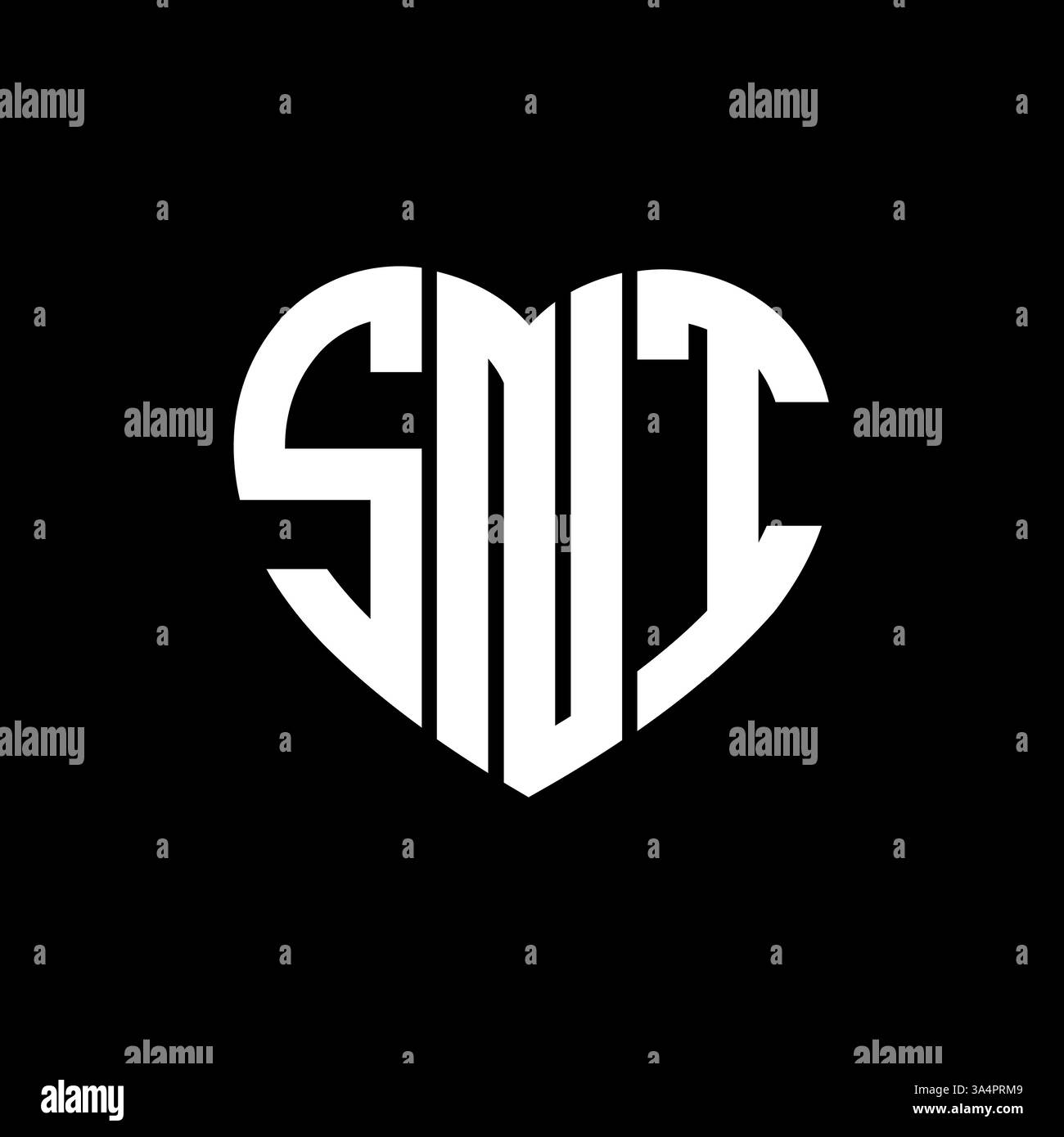 SNT Unique modern flat abstract geometric initials vector letter logo design. SNT monogram logo. Stock Vector
