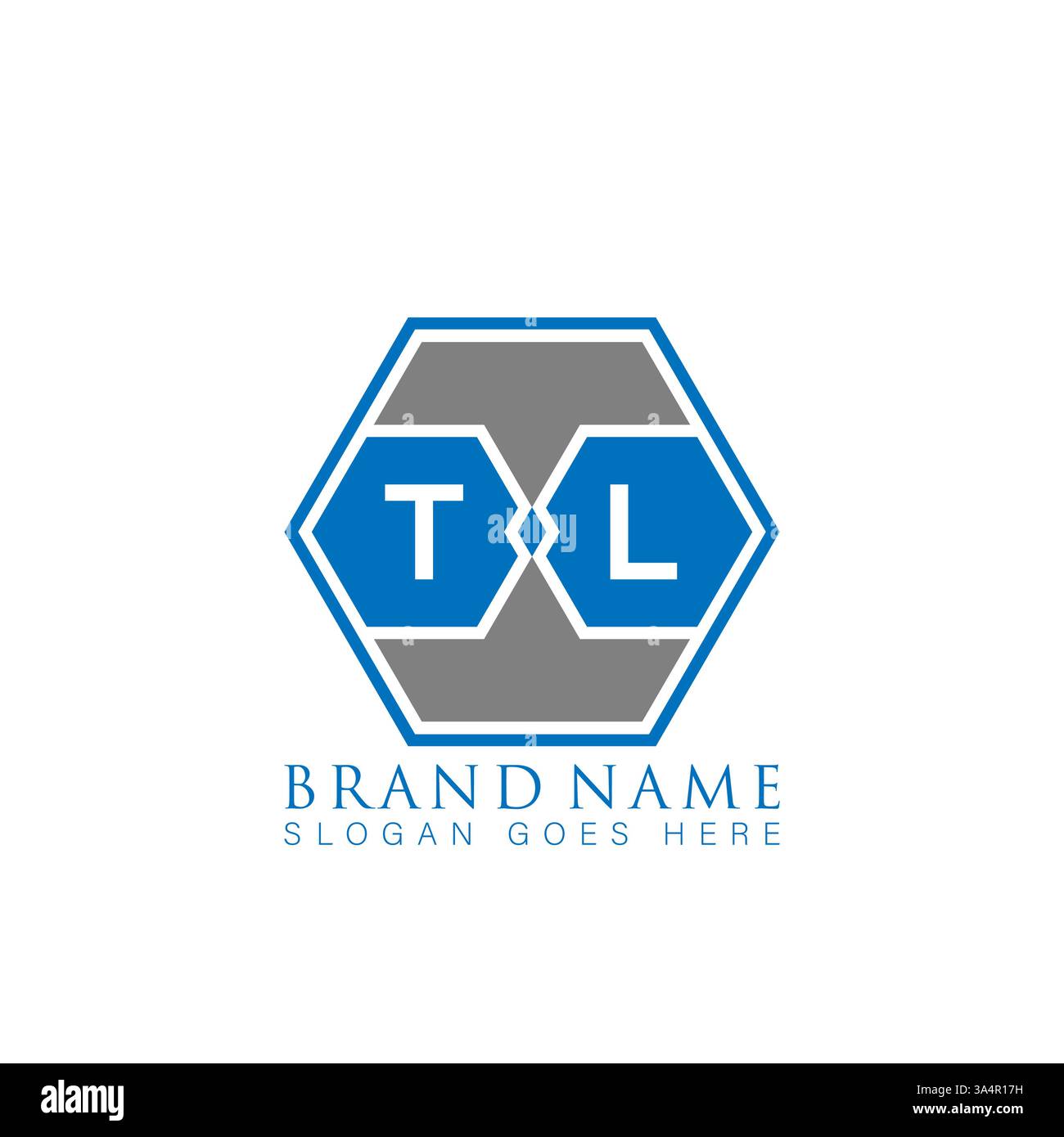 TL Unique modern flat abstract geometric initials vector letter logo design. TL monogram logo. Stock Vector