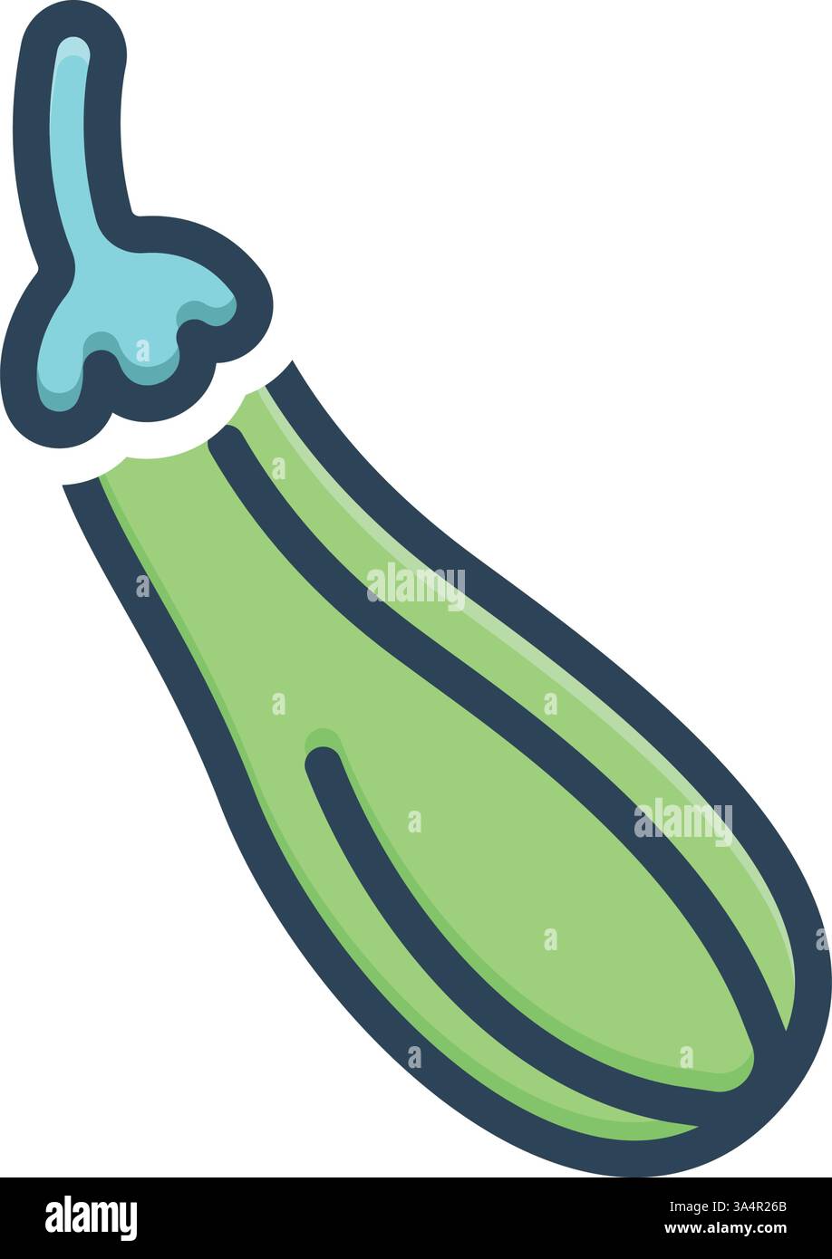 Courgette Stock Vector Images - Alamy