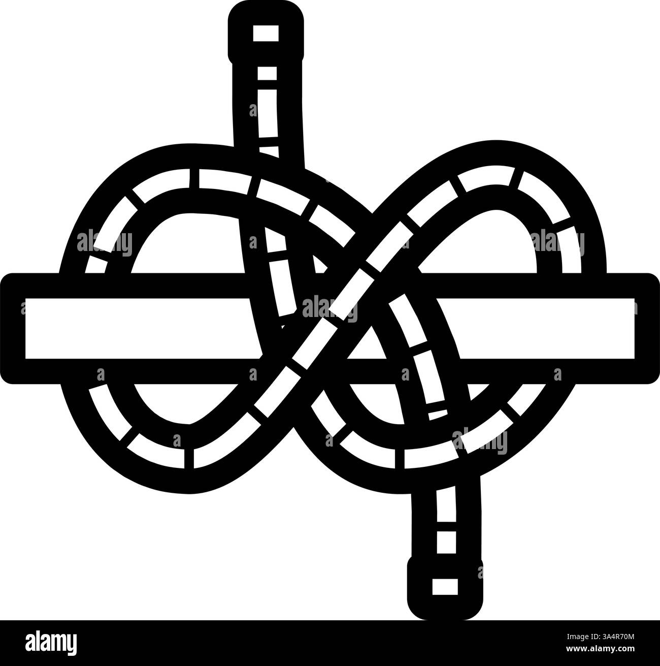 Constrictor knot Stock Vector Images - Alamy