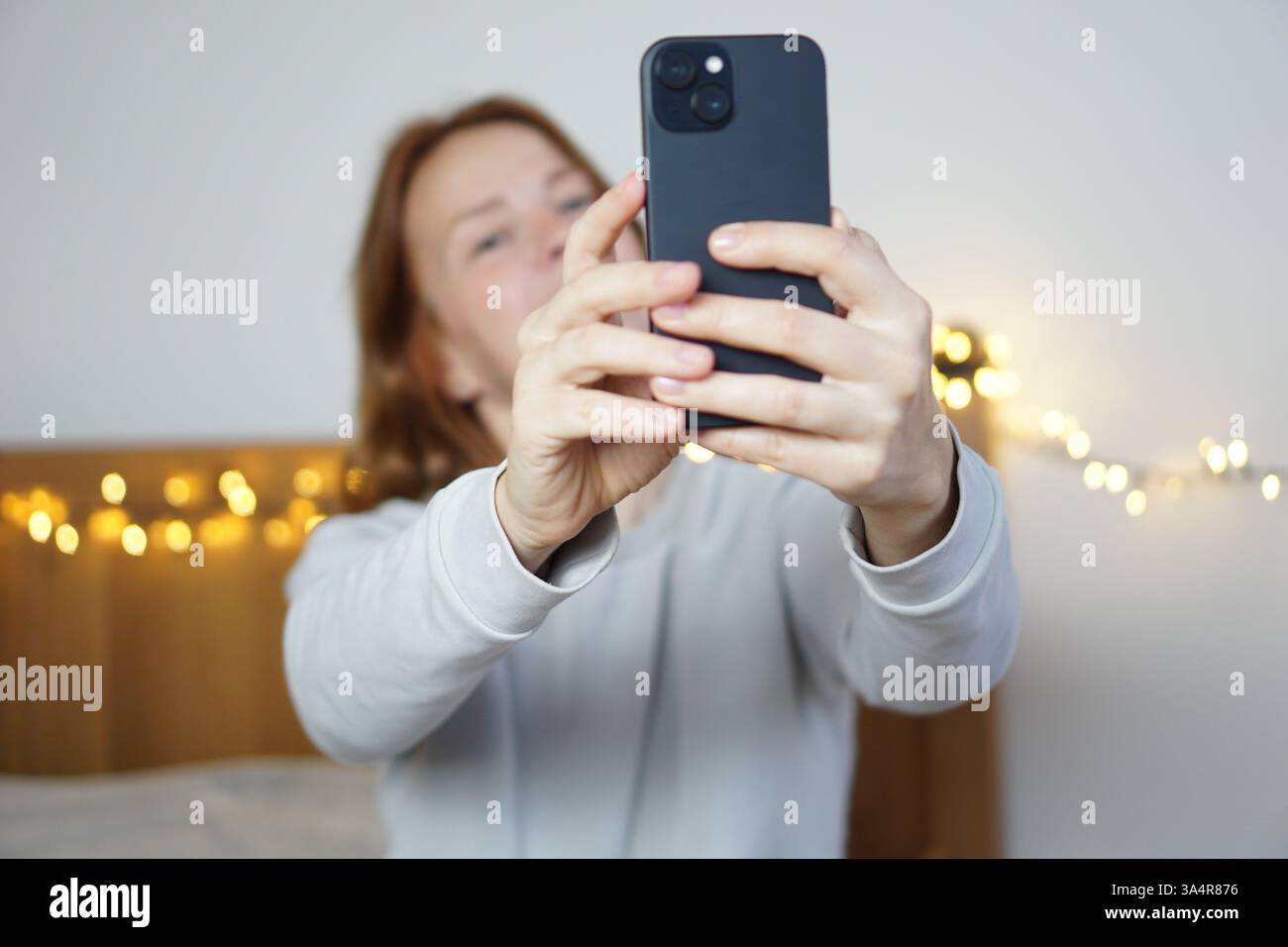 Woman showing emotions hi-res stock photography and images - Alamy