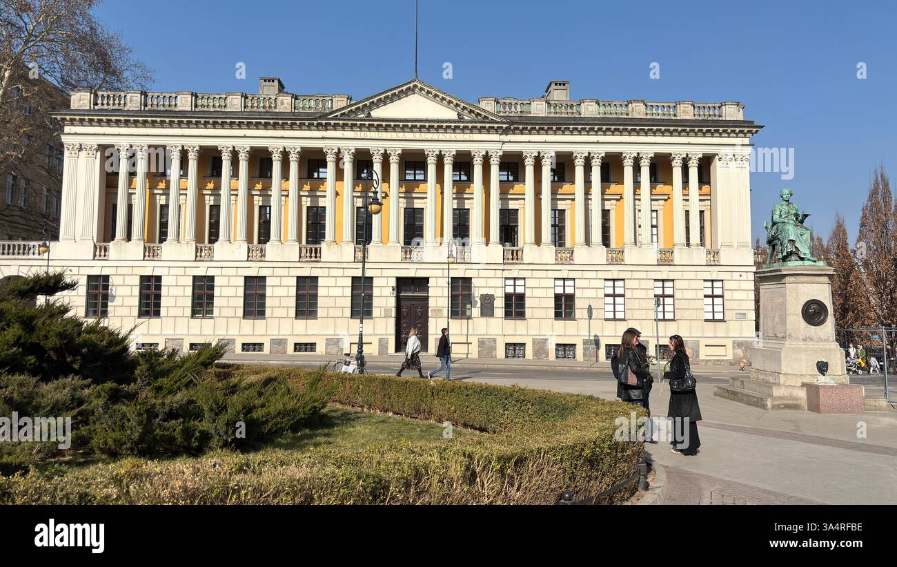Beautiful old buildings in the Polish city of Poznan. Tourist destination location famous old buildings in Polski city centre Poznań - Smartphone Captured Stock Image