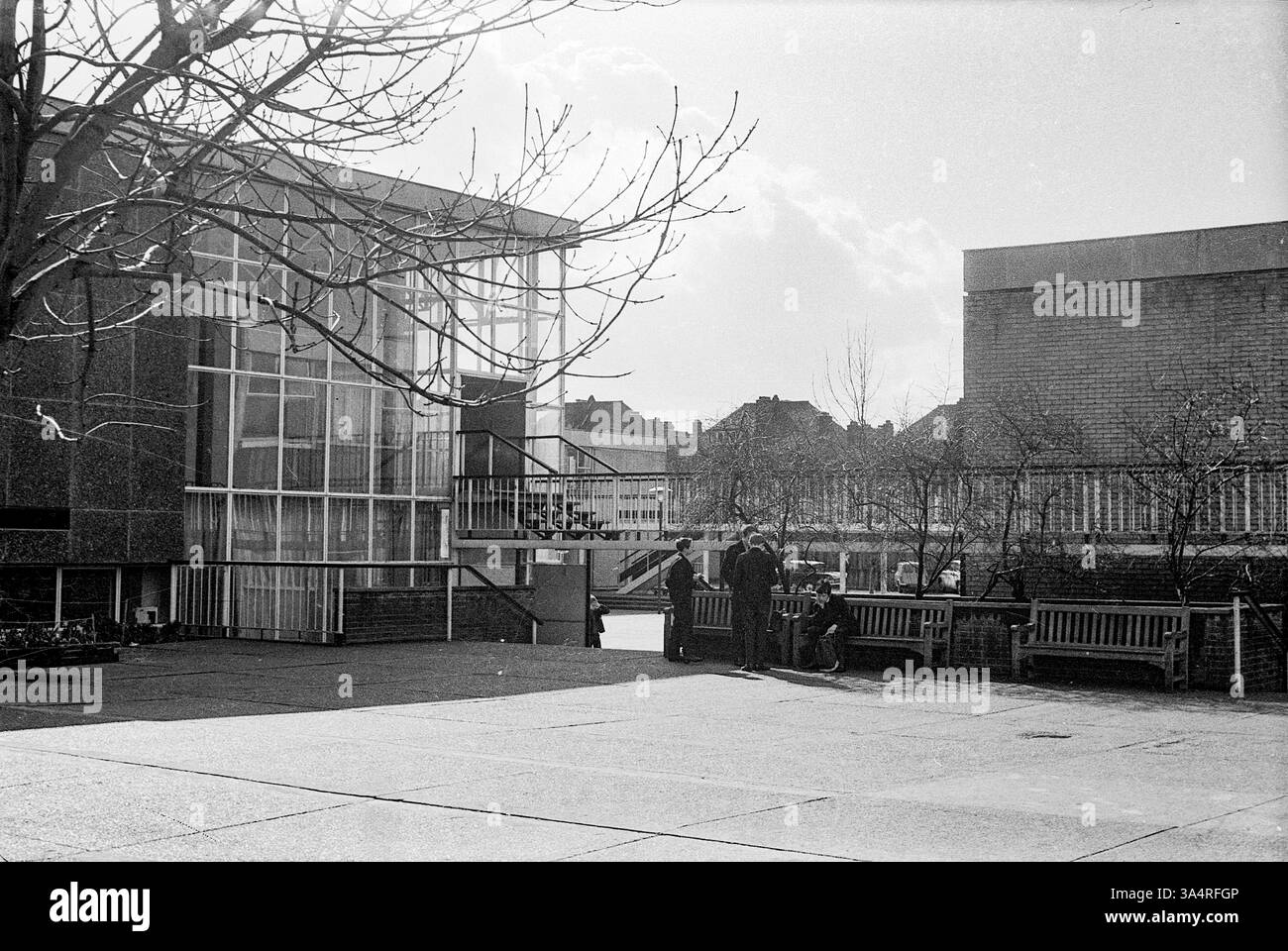School playground 1960s hi-res stock photography and images - Alamy