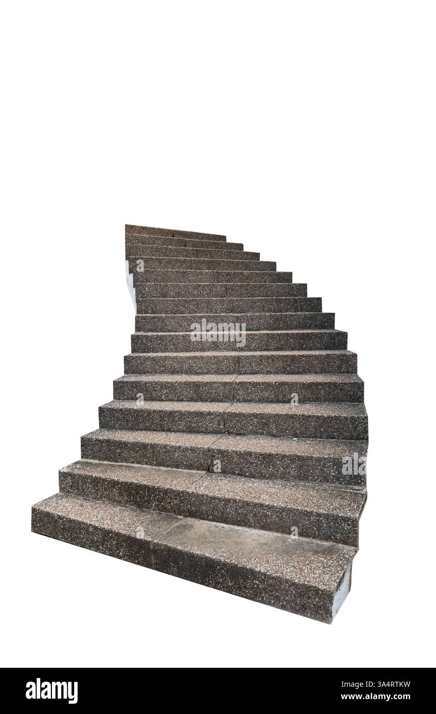 Stone staircase isolated on hi-res stock photography and images - Alamy