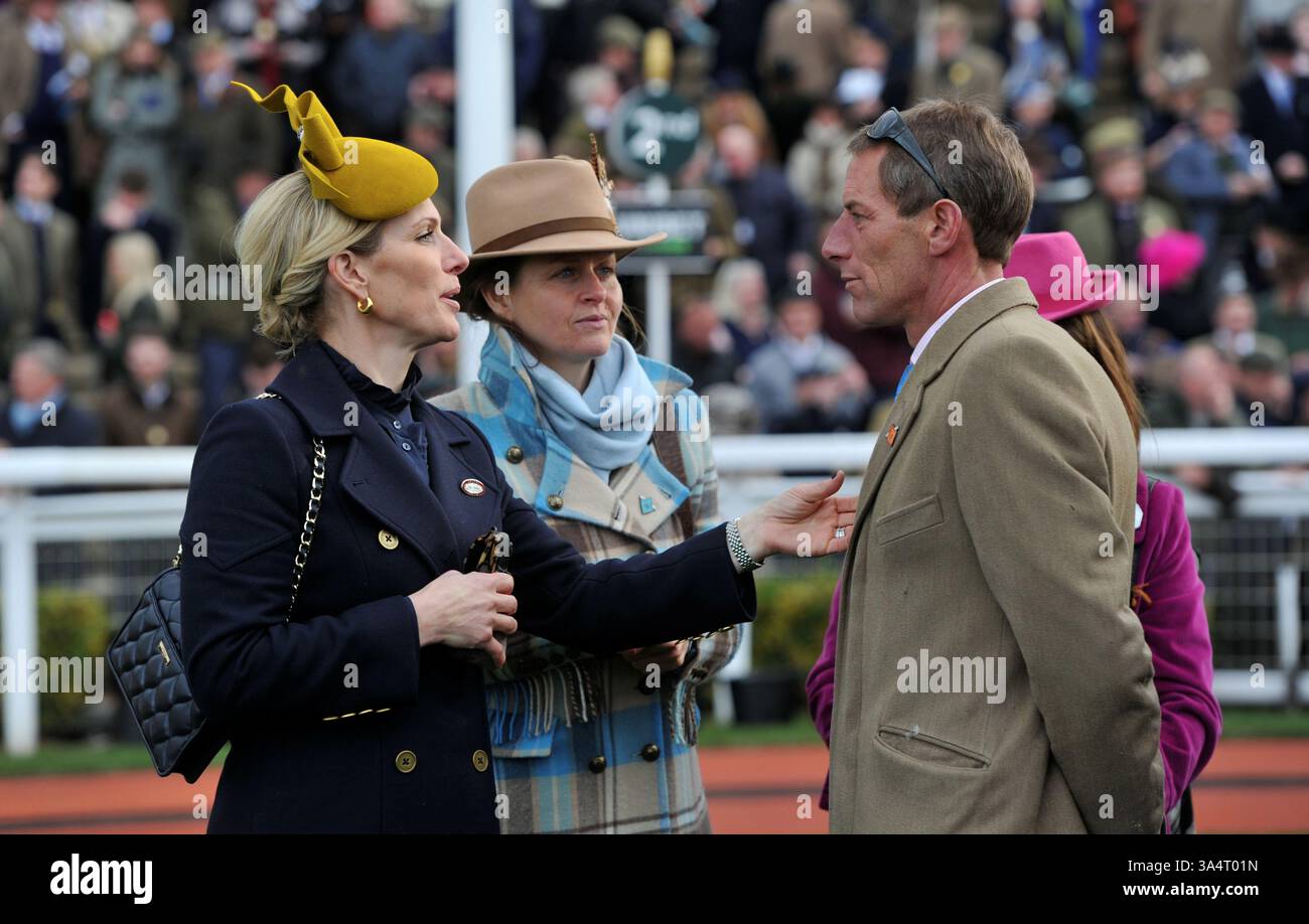 Racing at Cheltenham Racecourse Day One of the Gold Cup week known as ...