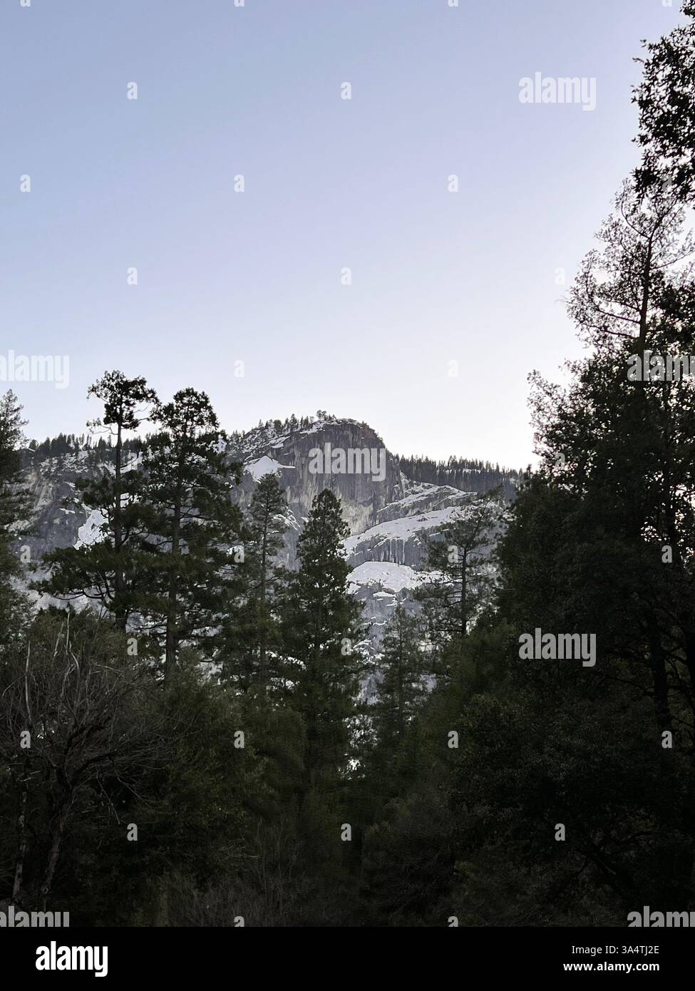 Yosemite is beautiful in March! - Smartphone Captured Stock Image