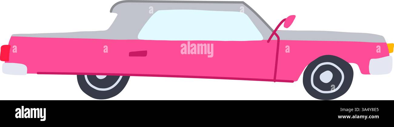 collectible toy car cartoon vector illustration Stock Vector Image ...