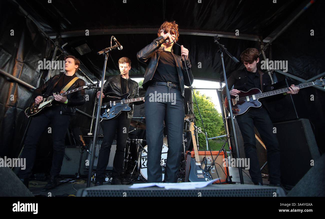 The SSS at the Mosborough Music Festival in Sheffield - 06 June 2015 Stock Photo